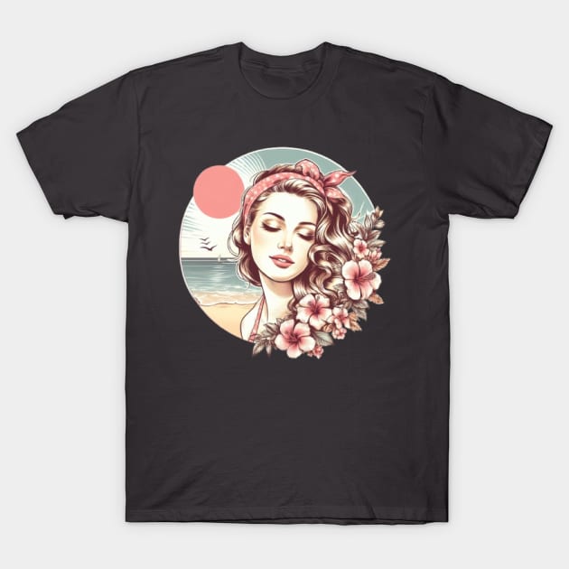 summer girl T-Shirt by Anthony88